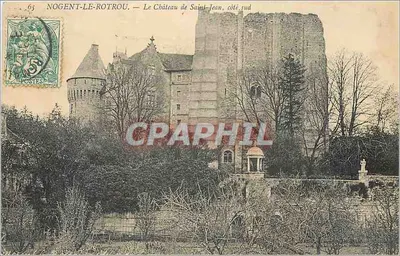 Nogent-le-Rotrou — O Castelo de Saint-Jean, lado sul