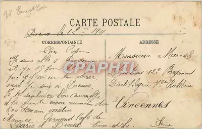 Dreux — A Caixa de Economia e a Prefeitura — LL. n°39 — Verso