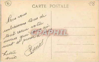Chartres (E. et L.), La Porte Guillaume — wydawca Deve, n°149 — Rewers