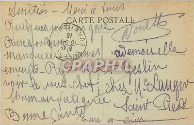Chartres — Most Nowy — L. V. — Wydawca L. V. n°204 — Rewers