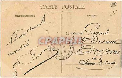 Bourges - Katedra, widok z lotu — Wydawnictwo Nowych Galerii, Bourges, nr 116 — Rewers