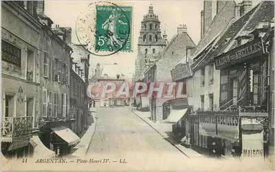 Argentan — Place Henri IV — editor LL.