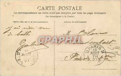 Granville — Fale na mostku — J. Puel, fot. — Rewers