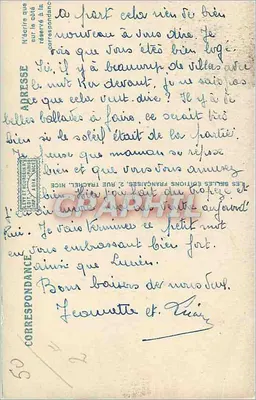 Coutainville — A Praia — LL — Verso