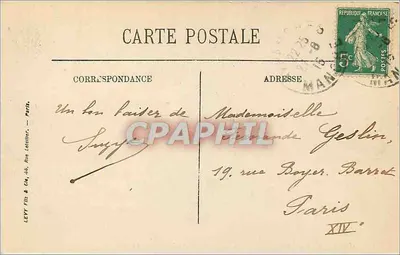 Avranches — Ogólny widok i Zatoka Mont Saint-Michel — LL. — Rewers