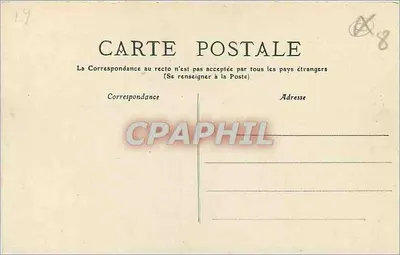 Estátua de Guilherme o Conquistador — Falaise, Calvados — editor desconhecido, n° de série 514 — Verso