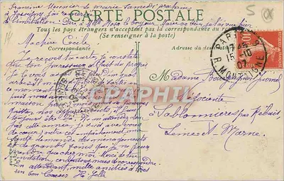 Trouville - Les Planches, perto da Rue de Paris — editor desconhecido, n° 1595 — Verso