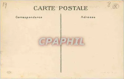 Trouville — Partida do Navio de Le Havre — G. F. Le Havre, n°96 — Verso
