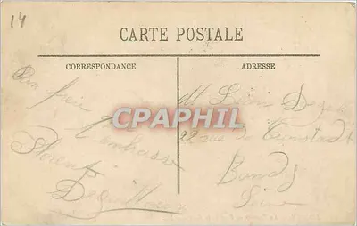 Lisieux — La Touques nad mostem Barre — L. Deguilhoux — Rewers