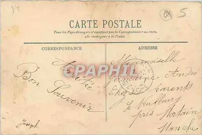 Lisieux — O Jardim Público e o Museu — LL — Verso