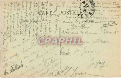 Lyon - Hotel de Ville i Fontanna Barthélemy — Rewers