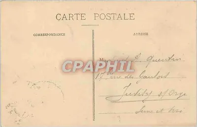Reims — Algemene uitzicht van de Place d'Erton — Onbekende uitgever, serie nummer 87 — Achterkant