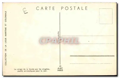 Virada da bóia pelos dinghies — yates acrobáticos para o mar — L. Stauffer — Verso