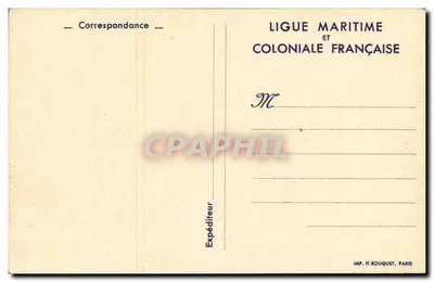 O "DUNKERQUE" e o "STRASBOURG" — ilustração naval — L. Kaffner — Verso