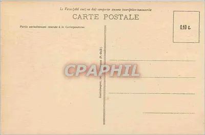 Clermont-Ferrand — Pomnik Vercingétorixa — wyd. a.d'o. n°1083 — Rewers
