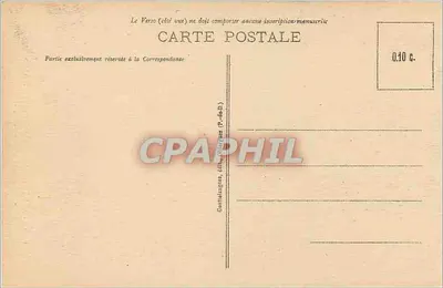 Clermont-Ferrand — Façade katedry — G. D'O. - 1087 — Rewers