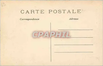 Clermont-Ferrand — Statua di Vercingetorige e via Blattin — L'Hirondelle, Parigi, n°449 — Verso