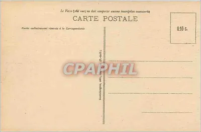 Fontanna Amboise i Aleja Sablon — Clermont-Ferrand — wydawca Gouttières, nr 1059 — Rewers
