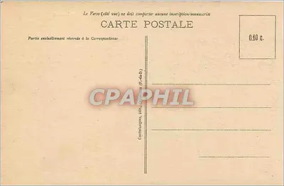 Clermont-Ferrand — Place de Jaude — G. D'O. n°1093 — Achterkant
