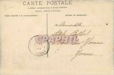 Clermont-Ferrand — A Fonte Petrificante — A Auvergne Ilustrada — Verso