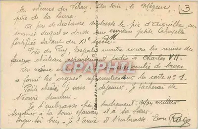ले पूय — ला वैले डी एगुइले — ले वेले इल्लस्ट्रे 190 — पीछे