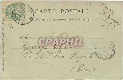 La Chaise-Dieu — Vista Generale — Collections ND Phot — Verso