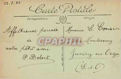 ROYAT — Oud Royat, het « Paradis » en het Puy de Dôme — G. J. — Achterkant