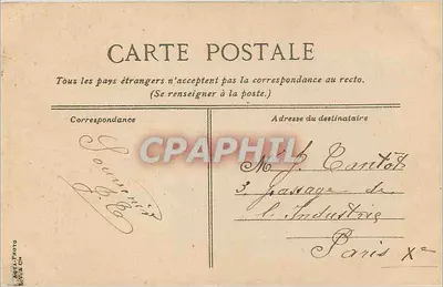Châtel-Guyon — Źródło Marguerite — wydawca L. V. L. (nr 21) — Rewers