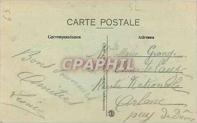 Royat — O Casino — G. d'O — Verso