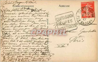 Châtel-Guyon — Park i Kasyno — LL — Rewers