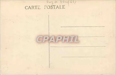 Mont-Dore — A Vale da Bourbourle — A Auvergne Pitoresca — Verso
