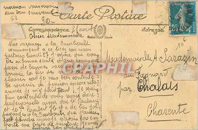 La Bourboule — Wielki Zakład Termiczny — LL — Rewers