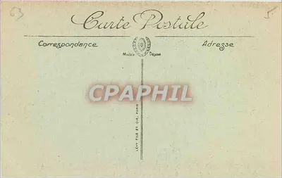 La Bourboule — Poczta i Urząd Miasta — LL. — Rewers