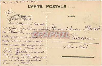 Auvergne — Jezioro z zapory — La Bourboule — Puy-de-Dôme — 489 — Rewers