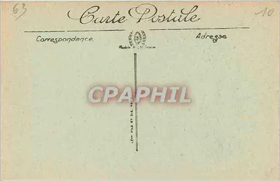 La Bourboule — Boulevar d'Hôtel de Ville — LL. — N° 47 — Rewers