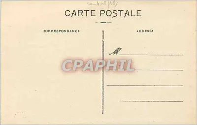 Garabit (Cantal) — Droga przez Ruiny i Most — M. B. Le Puy — Rewers