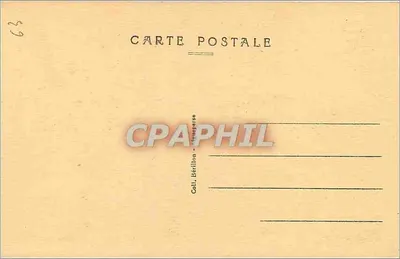 Aigueperse — Pamiątka z Aigueperse — Wydawca Goll, Bérillon — Rewers