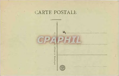 Montluçon — A Igreja Nossa Senhora (século XIV) — G. Thurat, editor em Montluçon — Verso