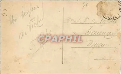 Vichy — Pałac źródła Szpitala — G. Simon, arch. — Rewers