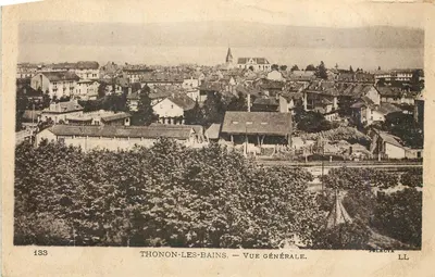 Thonon-les-Bains — Vista Geral — Sélecta LL n°183
