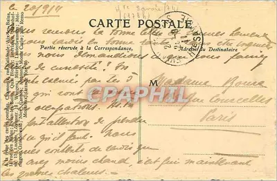 Evian-les-Bains — O Porto e Jardim Inglês — Editor: 217 — Verso
