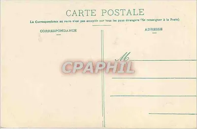 ÉVIAN-LES-BAINS — Estabelecimento do Châtelet — Galeria externa e colunata do promenar — Verso
