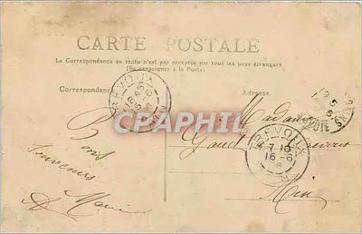 Evian-les-Bains — Lembrete — Prefeito Lançon, Livreiro — Verso