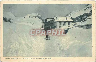 Tignes — Hotel de la Grande Motte — Braun & Cie, Imp. Edits. Dernach