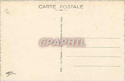 Vichy — Nos Grandes Parques — Um lindo canto no Lago dos Cisnes — 534 bis — Verso