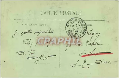 Vichy — Źródło Lucas — wydawca L.I. nr 185 — Rewers
