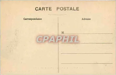 Vichy - Entrada Principal da Fonte dos Célestins — Editor P. B., 1906 — Verso