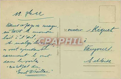 Vichy — Źródło Szpitalne — wydawca Beguin, St-Gerand (Allier), nr 382 — Rewers
