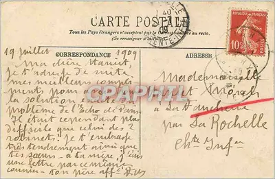 Vichy — A Fonte dos Célestins (M. Lucien Voogt, arquiteto) — LL. — Verso