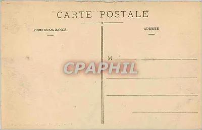Vichy - Vista geral do Golfe e seu barco sobre o Allier — Editor P., 1906, Place des Quatre-Chemins, Vichy — Verso